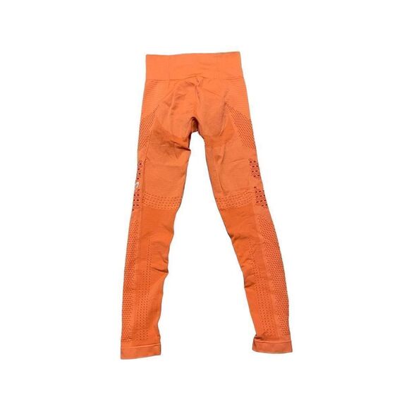 Gymshark bright orange seamless high waist leggings size XS - Picture 2 of 7